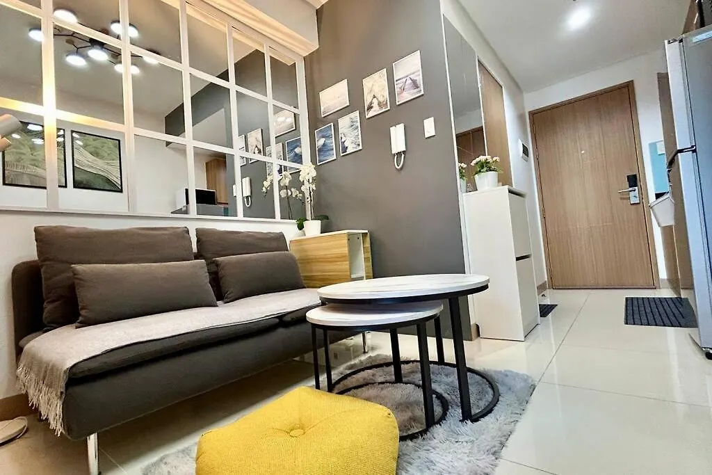 Homey 1Br At Lush Residences In Makati Cbd Manila Apartamento